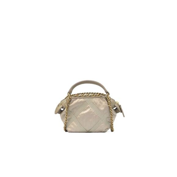 CHANEL Gray Mini Two-Way Bag A-A12656 - Picture 4 of 12